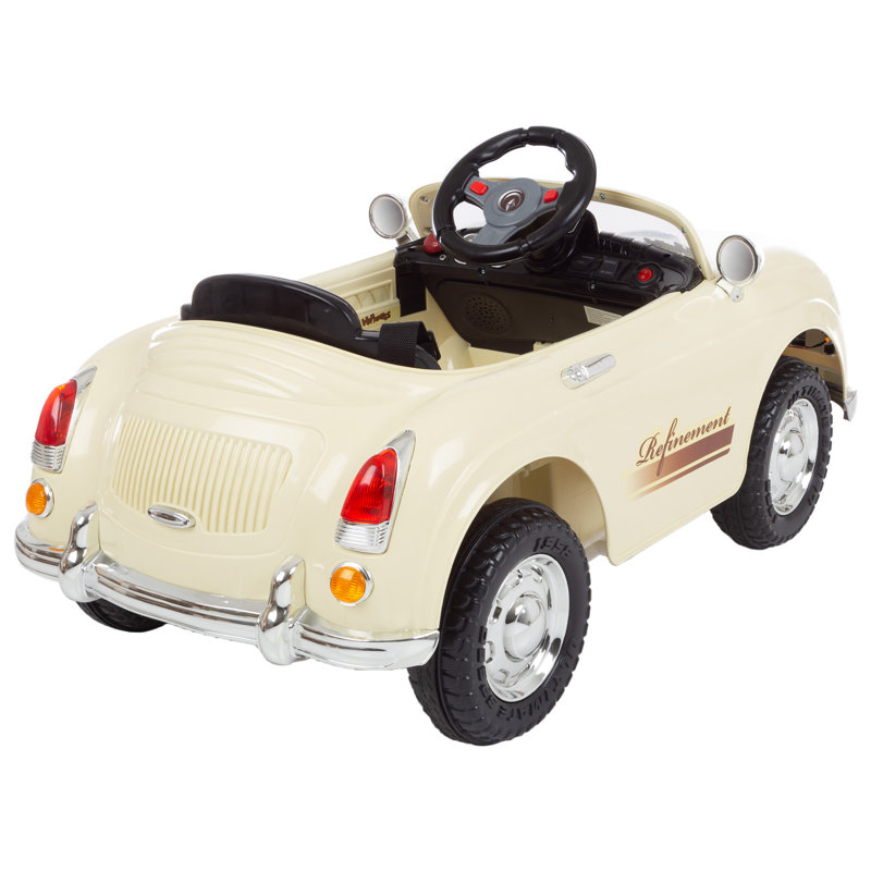 Lil Rider Classic Car for Kids with Remote 6V Battery Powered Ride On Toy with Lights and AUX Port by Lil Rider Reviews Wayfair Canada